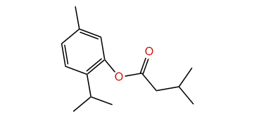 2-Isopropyl-5-methylphenyl 3-methylbutanoate